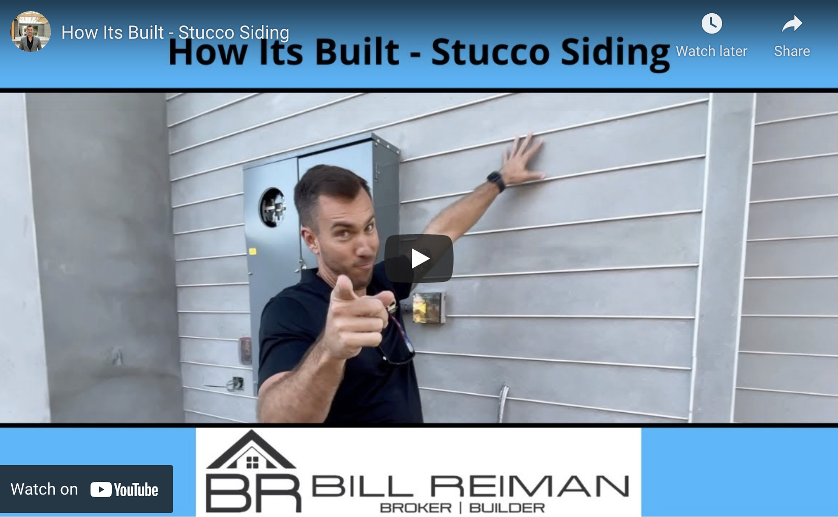 How Its Built – Stucco Siding
