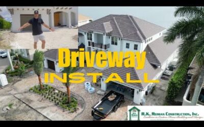 WATCH: Luxury Home Driveway Install