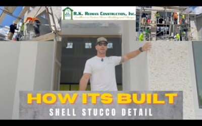 WATCH: Luxury Home Shell Stucco Detail