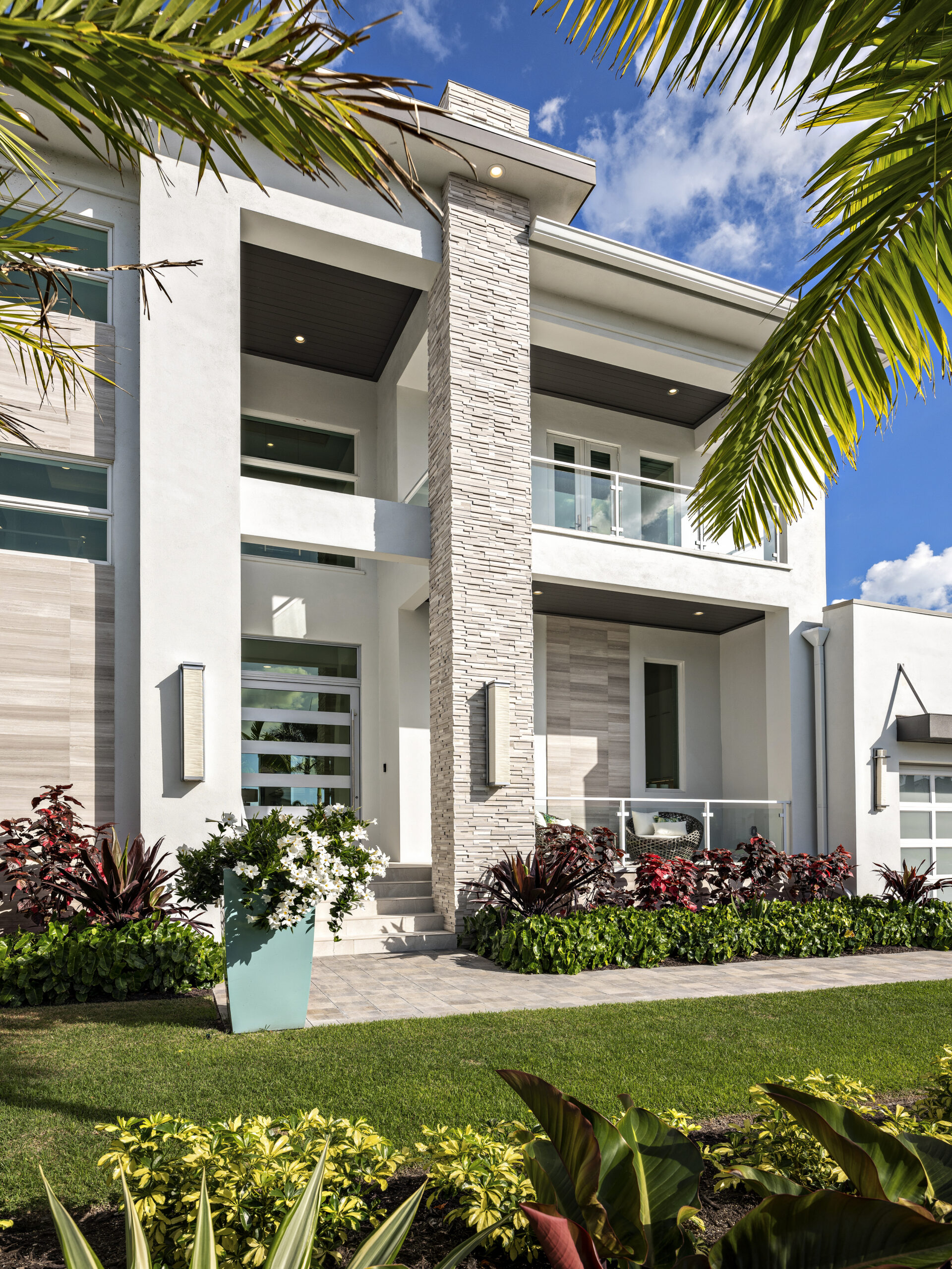 R.K. Reiman luxury beachfront home exterior