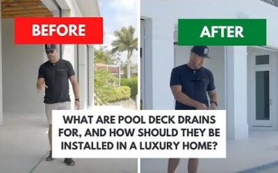 WATCH: What Are Pool Deck Drains And How Should They Be Installed?