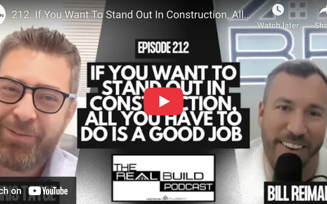Building a Thriving Construction Business: Insights from Chris Tatge